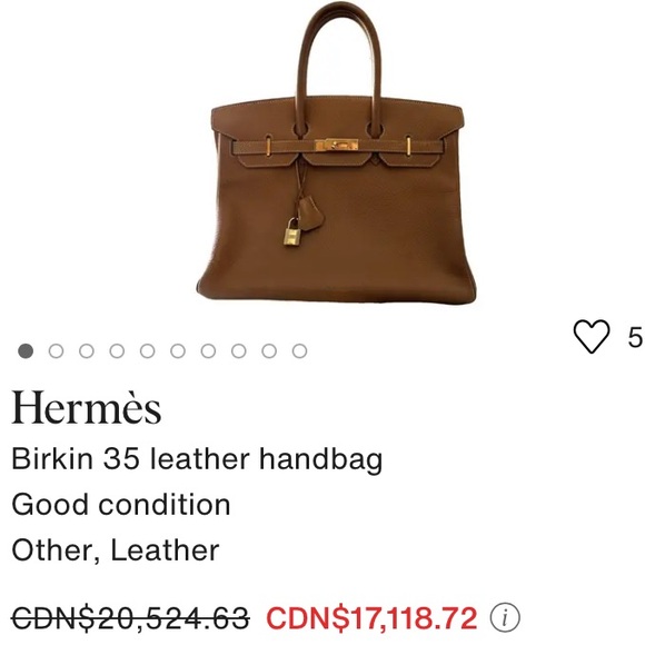 HERMÈS Birkin 35 in epsom leather with gold hardware (@ spa) - Picture 7 of 7